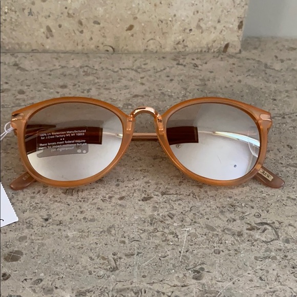 J. Crew Mirrored Rose Gold Sunglasses - Picture 7 of 10